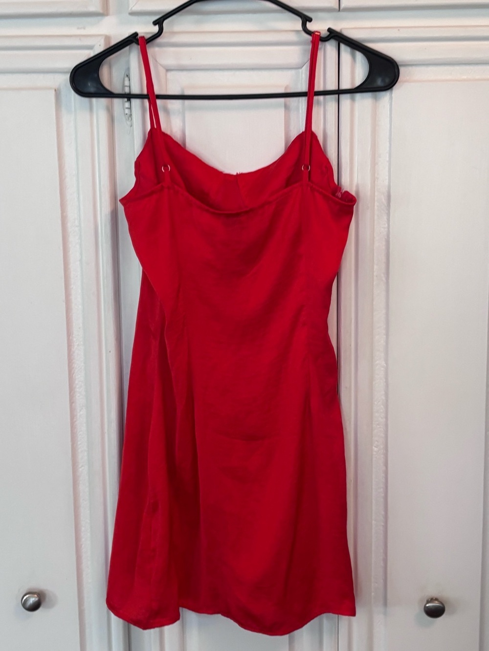 Princess Polly Red Slip Dress with Thin Straps sz4 - Picture 4 of 11